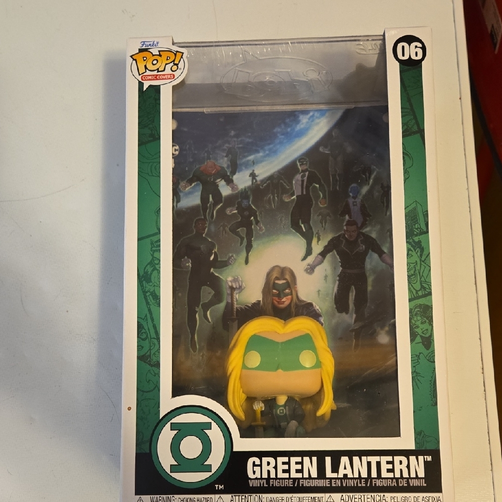 Funko Pop! Green Lantern Action Figure - Green and Yellow